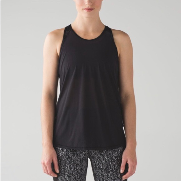 Lululemon BNWT Fit Physique Tank black - Picture 6 of 9